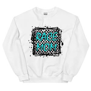 Race Mom Crew Neck Sweatshirt