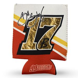 17B Gold Leaf Koozie