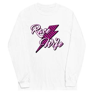 Race Wife Pink Adult Long Sleeve