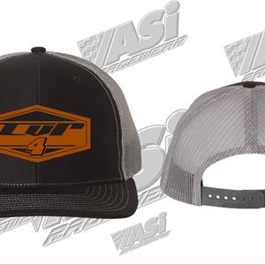 #4 Brent Leather Patch Cap