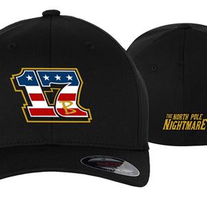 17B Americana FlexFit Hat -  Black