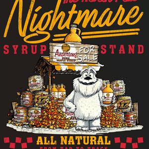 Maple Syrup Stand Decal