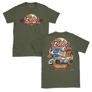 17B Maple Slick T-Shirt - Military Green
