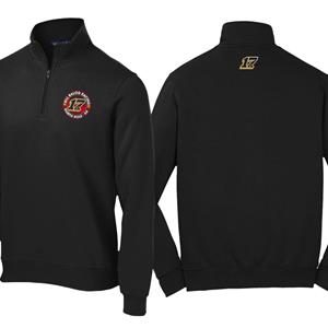 Mountain Thunder 1/4 Zip Sweatshirt - Black
