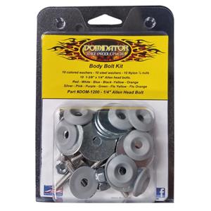 DOMINATOR BODY BOLT KIT- GRAY- 10pk