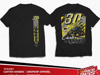 Carter Hansen Racing releases new apparel