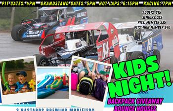 Friendly Family of Dealerships & Slade Automotive  presents Kids Night at the Track!