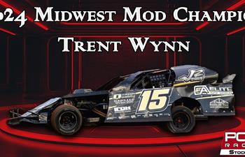 Trent Wynn Perfect in Championship Title Run with Stuff Haven Storage POWRi Midwest Mods