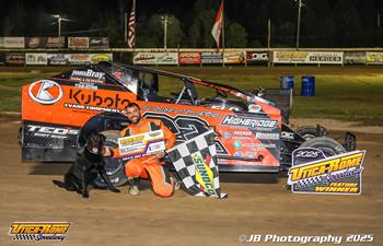 IT'S CHRISTMAS IN JULY FOR SHEPPARD, RICHMOND, AND PLAYFORD AT UTICA-ROME SPEEDWAY