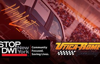New York State STOP-DWI Partners with Kubota High Limit Racing for the May 17 Event at Utica-Rome Speedway
