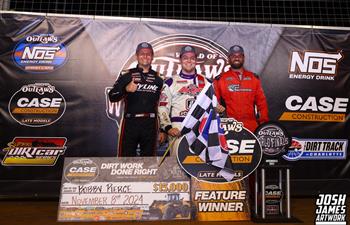 Cade Dillard finishes World of Outlaw season with podium finish at The Dirt Trac