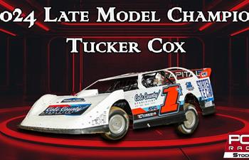 Tucker Cox Captures Hermitage Lumber POWRi Late Model Divisional Title