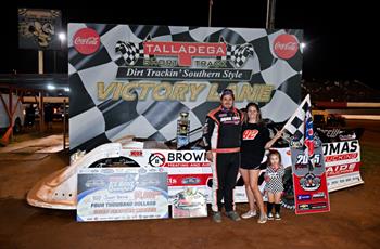 Brown Bests the Field for Ice Bowl Qualifier Victory at Talladega