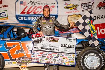 Thornton Earns First Career Jackson 100 at Brownstown