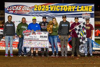 O’Neal Goes Back-to-Back at Lucas Oil Speedway