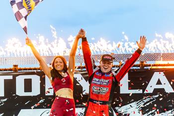 Pierce Wins $100,000 For Second Consecutive Dirt Track World Cham