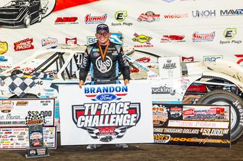 Moran Wins Close Battle for Brandon Ford TV Race Challenge