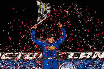 Garrett Alberson Wins a Thriller at 34 Raceway