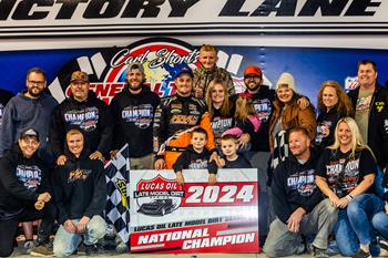 Thornton Secures First Lucas Oil Late Model Dirt Series Title