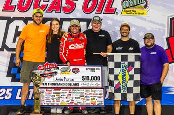 Moran Earns First Career Win at Knoxville in Friday Preliminary