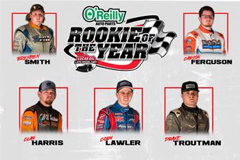 Five Drivers to Compete for O’Reilly Auto Parts Rookie of the Yea