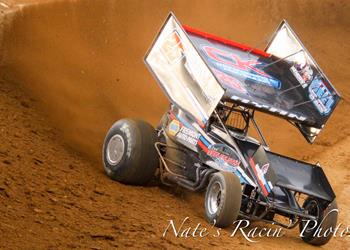 Atomic Speedway (Chillicothe, OH) – Fast On Dirt Sprint Car Series – April 8th, 2023. (Nates Racin Photos)