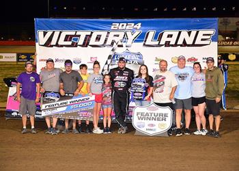 Ryan Gustin Tops MLRA Fall Nationals Opener At Lucas Oil Speedway