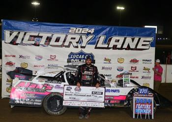 Gustin Goes Wire-To-Wire For K.C. Cup Victory At I-70 Speedway