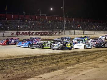 Eldora Speedway (Rossburg, OH) – DIRTcar Supers – World 100 – September 7th-9th, 2023. (Zach Yost Racing Photography)