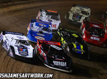 Volusia Speedway Park (Barberville, FL) – World of Outlaws Case Late Model Series – DIRTcar Nationals – February 13th-18th. (Josh James Artwork)