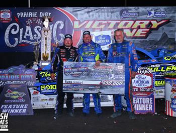 Fairbury Speedway (Fairbury, IL) – World of Outlaws Real American Beer Late Model Series – Prairie Dirt Classic – July 25th-26th, 2025. (Josh James Artwork)