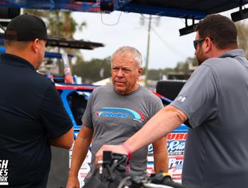Volusia Speedway Park (Barberville, FL) – DIRTcar Nationals – February 10th-15th, 2025. (Josh James Artwork)