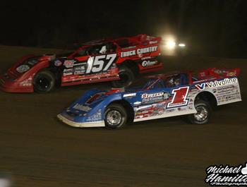 Atomic Speedway (Chillicothe, OH) – Lucas Oil Late Model Dirt Series – Buckeye Spring 50 – March 24th, 2024. (Michael Hamilton photo)