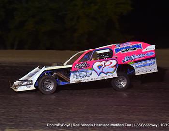 I-35 Speedway (Winston, MO) – USRA Heartland Modified Tour (HMT) – October 19, 2024. (Todd Boyd photo)