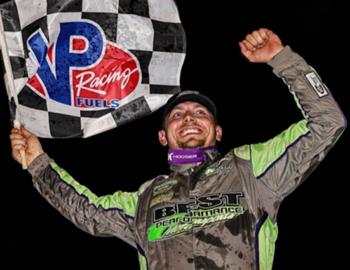 Tyler Erb wins at Davenport Speedway on June 18