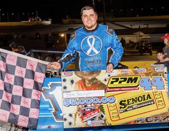 Senoia Raceway (Senoia, GA) – Topless Outlaw Dirt Racing Series – Pollard Memorial – October 26th, 2024. (Prater Photo)