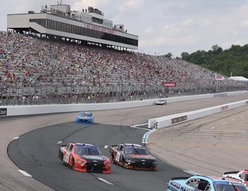 Chad in action at New Hampshire Motor Speedway (Loudon, N.H.) on Saturday, July 15.