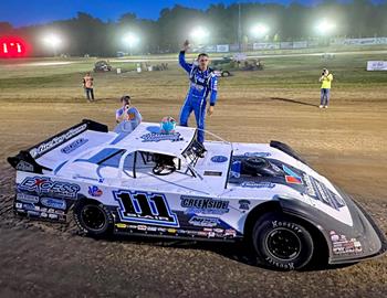 Max Blair won the Andy Kania Memorial at Eriez Speedway on Sunday, May 28. He received $7,676 for the victory.
