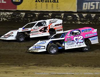 81 Speedway (Park City, KS) – USRA Heartland Modified Tour (HMT) – September 7, 2024. (Todd Boyd photo)