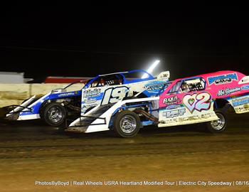 Electric City Speedway (Butler, MO) – USRA Heartland Modified Tour (HMT) – August 16, 2024. (Todd Boyd photo)