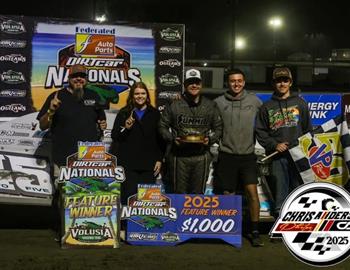 Volusia Speedway Park (Barberville, FL) – DIRTcar Nationals – January 30 - February 8, 2025. (Chris Anderson photo)