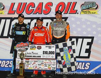 Knoxville Raceway (Knoxville, IA) – Lucas Oil Late Model Dirt Series – Knoxville Nationals – September 18th-20th, 2025. (Heath Lawson photo)