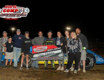 Brian Rickman bagged $10,000 for his first-career COMP Cams Super Dirt Series (CCSDS) Super Late Model Championship.