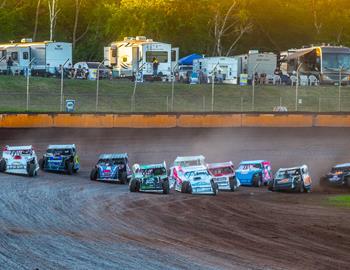 Cedar Lake Speedway (New Richmond, WI) – United States Modified Touring Series (USMTS) – 25th Annual Masters – June 13-15, 2024. (Tyler Rinken photo)