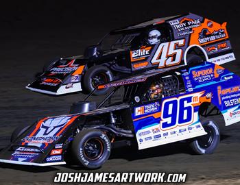 Farmer City Raceway (Farmer City, IL) – MARS Modified Championship – Illini 100 – April 12th-13th, 2024. (Josh James photo)