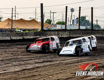 Lincoln Speedway (Lincoln, IL) – Logan County Fair Night of Thunder – August 1, 2025. (Event Horizon Photography photo)