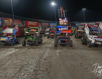 Knoxville Nationals 4-wide Salute