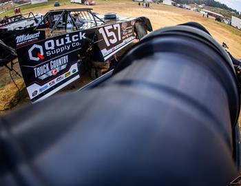Batesville Motor Speedway (Locust Grove, AR) – Lucas Oil Late Model Dirt Series – Topless 100 – August 15th-16th, 2025. (Heath Lawson Photo)