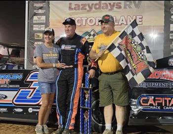 Skip Arp and Stanley Best Racing won the Topless Outlaw Dirt Racing Series event at Smoky Mountain Speedway on Saturday, Sept. 14 with their No. 31 Capital Race Car.