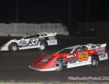 Adams County Speedway (Corning, IA) – Malvern Bank West Series – Ray Houck Late Model Showdown – August 23rd, 2025. (Mike Ruefer Photo)